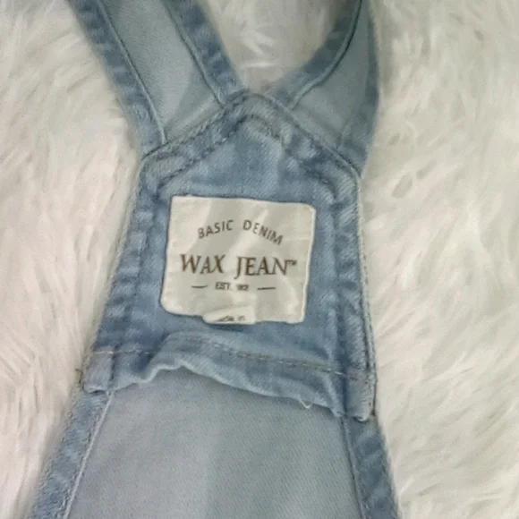 Wax Jean Distressed Shortall, Size M - Picture 6 of 7